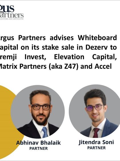 We advised Whiteboard Capital on its stake sale in wealth management platform Dezerv. This transaction was part of a cumulative Rs. 265 crore primary and secondary fundraise, highlighting our role in facilitating strategic exits for early-stage investors.