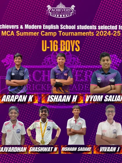 More of our talented U-16 boys earning their spot in the MCA Summer Camp.