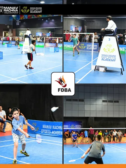 A smashing start to the 45th Open Faridabad District Badminton Championship, hosted at our academy. With over 550 entries, it was a landmark moment for badminton in the district.