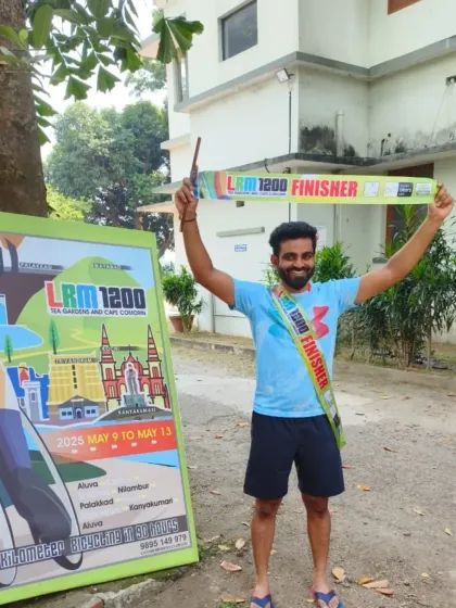 Conquering the Tea Garden & Cape Comorin 1200K LRM. This ride, with 10,000 meters of elevation, is an ultimate test of endurance, and we congratulate our riders on this amazing achievement.