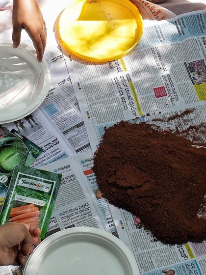 Healing Garden - Corporate Wellness & Team Building Seed Ball Making: Eco-Team Building photo 14