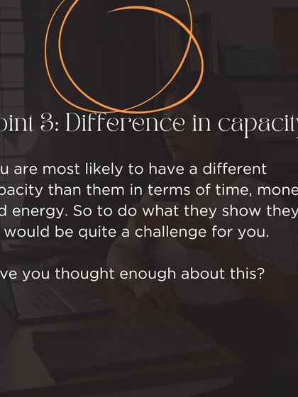 When you try to copy another entrepreneur, you forget that you have a different capacity in terms of time, money, and energy. It's time to build a strategy that works for you.