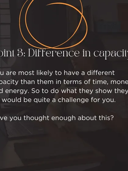 When you try to copy another entrepreneur, you forget that you have a different capacity in terms of time, money, and energy. It's time to build a strategy that works for you.
