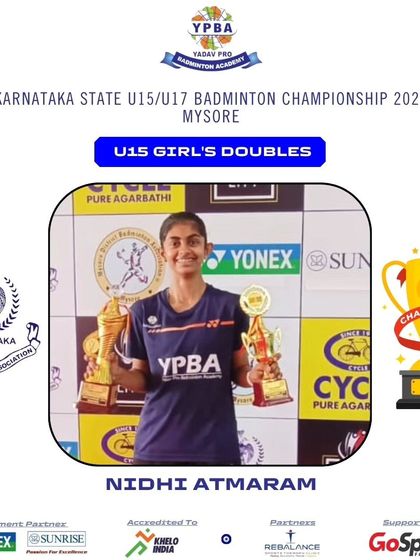 Yadav Pro Badminton Academy - Student-Athlete Development Program National & State Level Champions photo 40