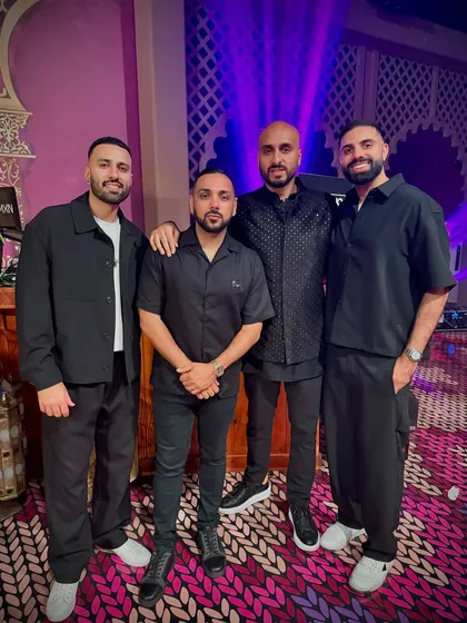 The Kudos Music DJ team for a multi-day wedding in Marrakech. We bring a whole crew to ensure every event has the perfect energy.