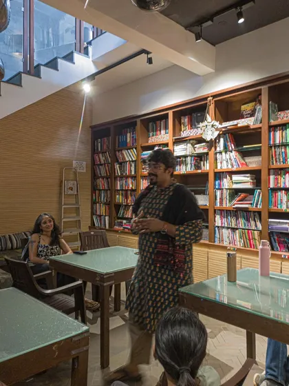 Find your cozy corner and get lost in a book. Our space is designed to feel like a second home, with shelves full of stories and quiet nooks perfect for a peaceful afternoon of reading.