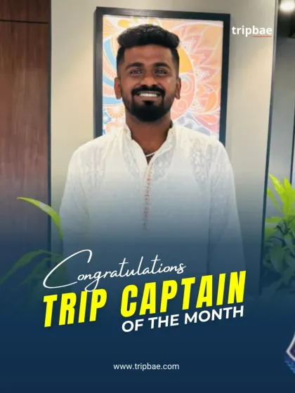 Congratulations to our Trip Captain of the Month. We admire the commitment and leadership our captains show on every single trip.