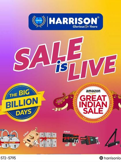 The sale is live on both Amazon and Flipkart! During the Big Billion Days and Great Indian Sale, you can unlock unbeatable deals on my security solutions. Don't miss out, secure your savings today.