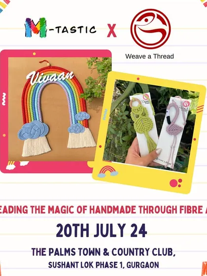 We love handmade art, and Weave a Thread is a perfect example, spreading the magic of fibre arts through their beautiful creations.