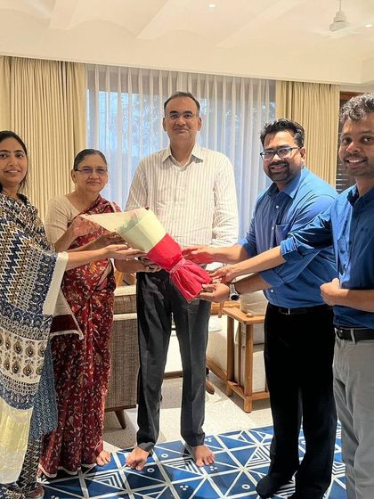 It was a pleasure handing over the fully automated smart home to Mr. Rahul Mishrikotkar and his family. I am committed to making dream homes smarter and more convenient.