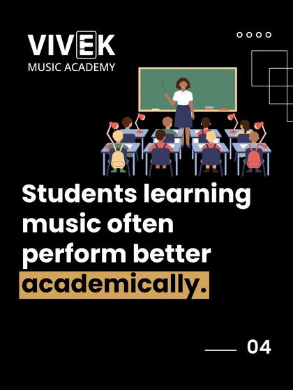 The discipline and cognitive skills gained from learning music often translate to better academic results. By improving focus and problem-solving abilities, our music programs can give your child an edge in their schoolwork and beyond.