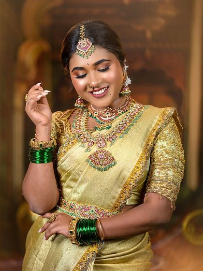 Deepika Makeup and Hair - Professional Makeup & Hair Academy My Signature: South Indian Bridal Artistry photo 28