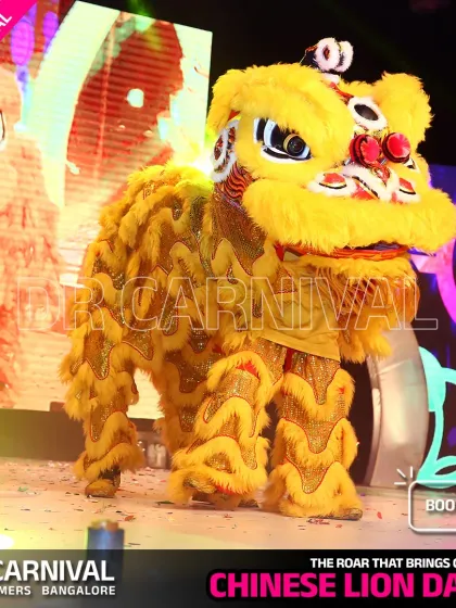 Invite luck, energy, and a spectacular performance to your event with our traditional Chinese Lion Dance. Our vibrant, authentic costumes and skilled performers create a powerful and culturally rich experience for weddings, corporate events, and festivals.