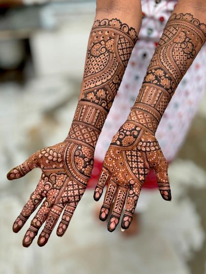 Mitali - Bridal Mehendi Full Bridal Mehendi (Hands) photo 133