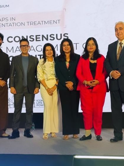 With the esteemed national and international faculty at the Eucerin event. It is always a pleasure to learn from and share with such a distinguished group.