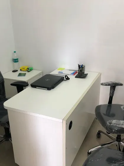 A glimpse into our new office where we manage your financial records. It's a clean, organized, and professional environment dedicated to meticulous accounting and audit work.