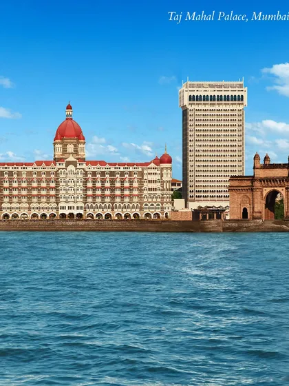 The majestic Taj Mahal Palace in Mumbai, an iconic landmark of luxury and heritage. Hosting a wedding here means being part of a long legacy of grandeur.