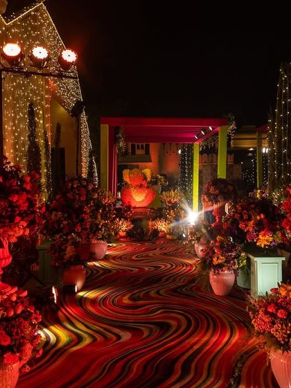 Vibrant Mehendi & Haldi Ceremonies photo 13