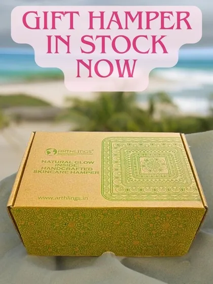 Our natural glow handcrafted skincare hamper is back in stock. The beautiful box design makes it a stunning gift for any celebration.
