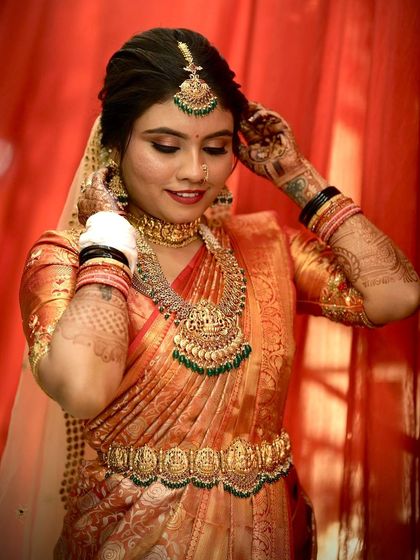 Makeover by Pragna Gangadhar - Bridal Makeup & Hair Styling Classic South Indian Bridal Looks photo 87
