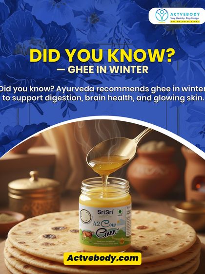 The Winter Benefits of Ghee. Ghee is a winter essential in my Ayurvedic practice. It not only supports digestion when your agni is strong but also nourishes the brain and gives your skin a beautiful, healthy glow from within. A spoonful a day can make a world of difference.