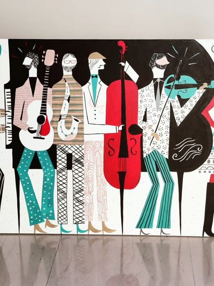 Aanchal Gupta - Commissioned Paintings & Original Art Art for Interiors: Large-Scale & Themed Canvases photo 17