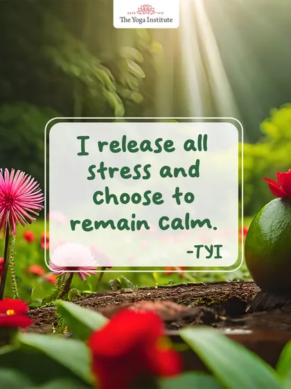 "I release all stress and choose to remain calm." Serenity is a conscious choice. This affirmation helps you let go of tension and embrace a state of inner peace, no matter the situation.