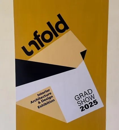 The panel discussion was part of the 'Unfold' Grad Show at IIAD, an event celebrating the work of the next generation of architects and designers.