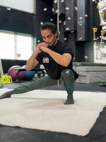 The Cossack squat is another essential mobility drill we teach. It improves hip, knee, and ankle flexibility all at once.