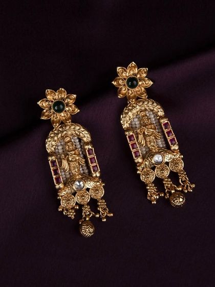 A repeat of the detailed earring shot, emphasizing the high-quality craftsmanship and materials for luxury jewellery photography.