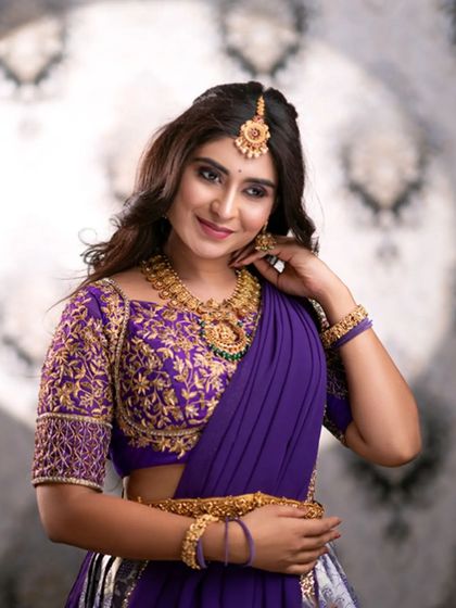 Creative Kalpane - Occasion Wear Rental Elegant Sarees & Half Sarees photo 18