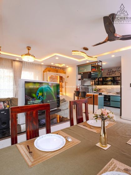 Archierio - Full Home Interior Design & Execution Living & Dining Spaces: The Heart of Your Home photo 14