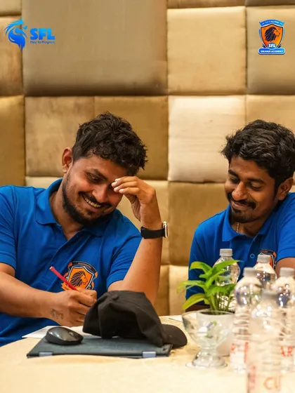 Learning and laughter during a coaches workshop. We believe that a positive and collaborative environment for our coaches translates directly to a better experience for our players.