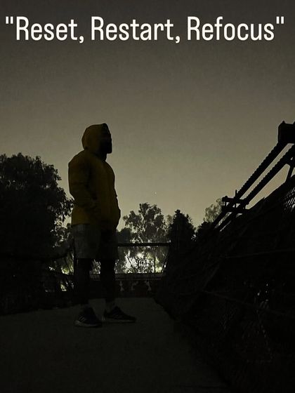 Reset, Restart, Refocus. Every day is a new chance to get back on track and chase your goals.