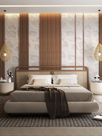 Houzlook - Full Home Interior Design & Turnkey Execution Serene & Stylish Bedrooms photo 53