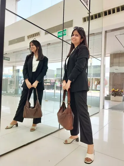 Advocating for justice with a touch of elegance. Confidence is key, both in the courtroom and outside of it.