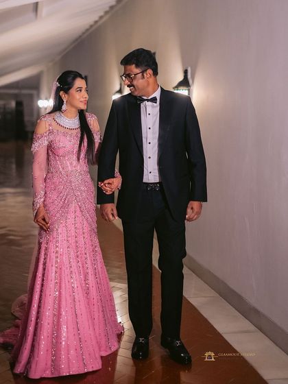 Further images showcasing my collection of modern gowns and lehengas. These photos provide different angles and details of each unique design, from romantic pre wedding shoots to elegant reception looks.