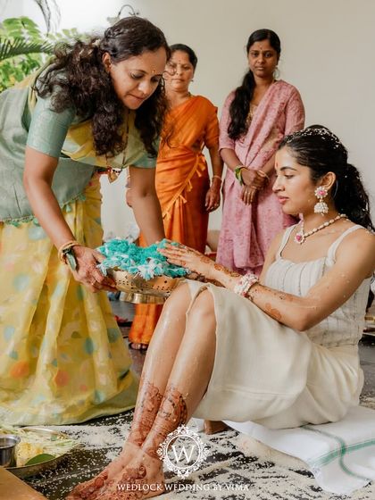 Wedlock Weddings - Full-Service Wedding Planning & Design Vibrant Haldi & Mehendi Ceremonies photo 57