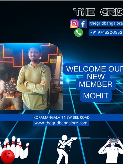 A big welcome to our new member, Mohit. Get ready for endless fun and rewards.