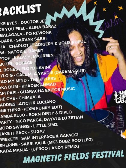 The first half of my tracklist from my Magnetic Fields set. A journey through global sounds, from Darama Dub to The Killers.