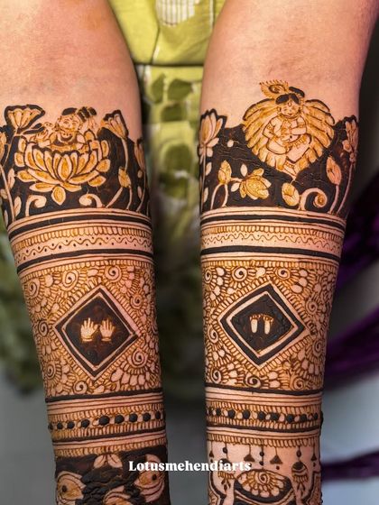 Lotus Mehendi Arts - Bridal & Occasion Mehendi Baby Shower & Naming Ceremony Mehendi photo 7