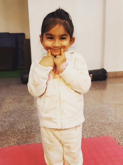The smile of a happy dancer. Our classes are a space where children can express their joy and build positive associations with physical activity.