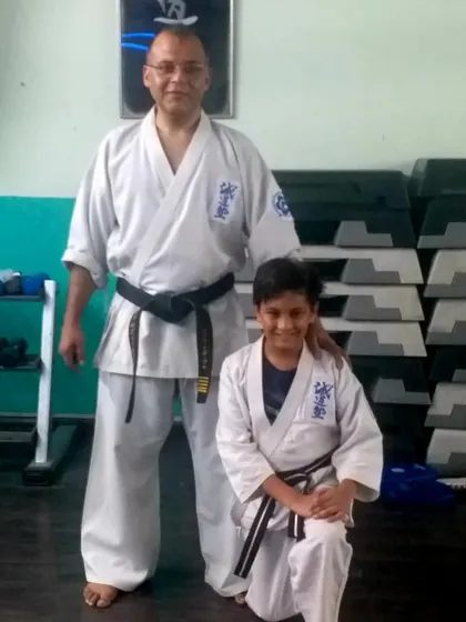 We congratulate Amay on earning his brown belt. It is wonderful to see our young students achieve such high ranks with discipline and focus.