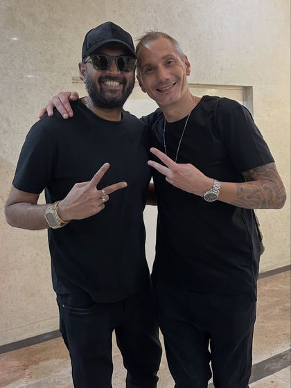 One with Citizen Kain. It's always a pleasure to connect with talented artists and share our passion for music.