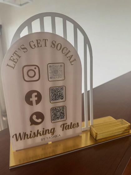 The Party Glitter - Custom Business Branding & Marketing Materials Custom QR Code & Payment Stands photo 14