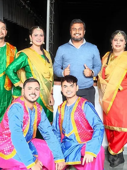 For the Vatika Company Award Show, I directed multiple performances with diverse themes, including this vibrant Bhangra sequence. I work with professional dancers and arrange costumes to bring any concept to life on stage.
