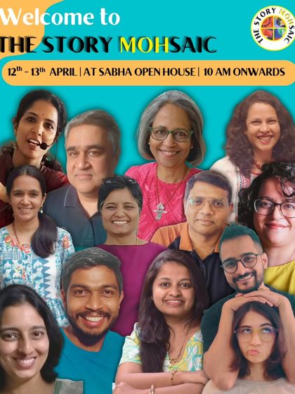 A collage of the incredible authors, illustrators, and storytellers who joined us for the first edition of The Story MOHsaic.