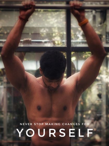 Never Stop Making Changes for Yourself. Your fitness journey is a continuous process of evolution and improvement. Embrace the change.