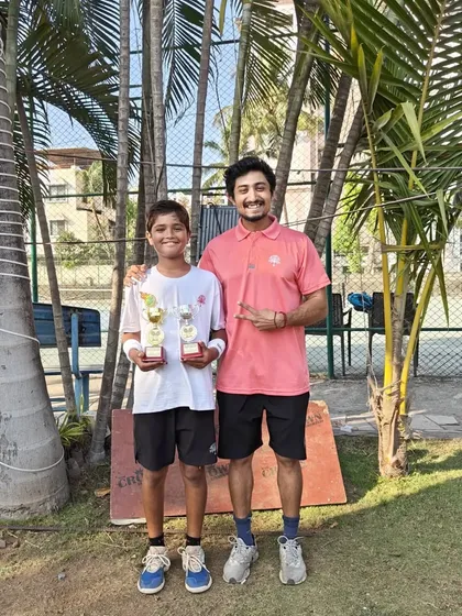 Another successful Super Series for Aarav Chhallani, this time in Jaipur. He finished as Singles Runner-up and Doubles Winner in the U-14 category.