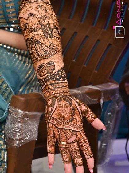 Pradeep Mehandi Art - Bridal Mehandi Packages Your Story, Drawn on Your Hands photo 41